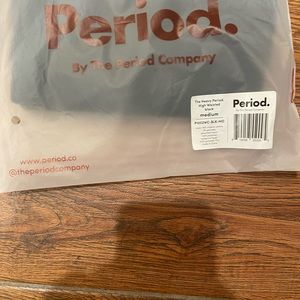 The heavy period high waisted black period company nwt